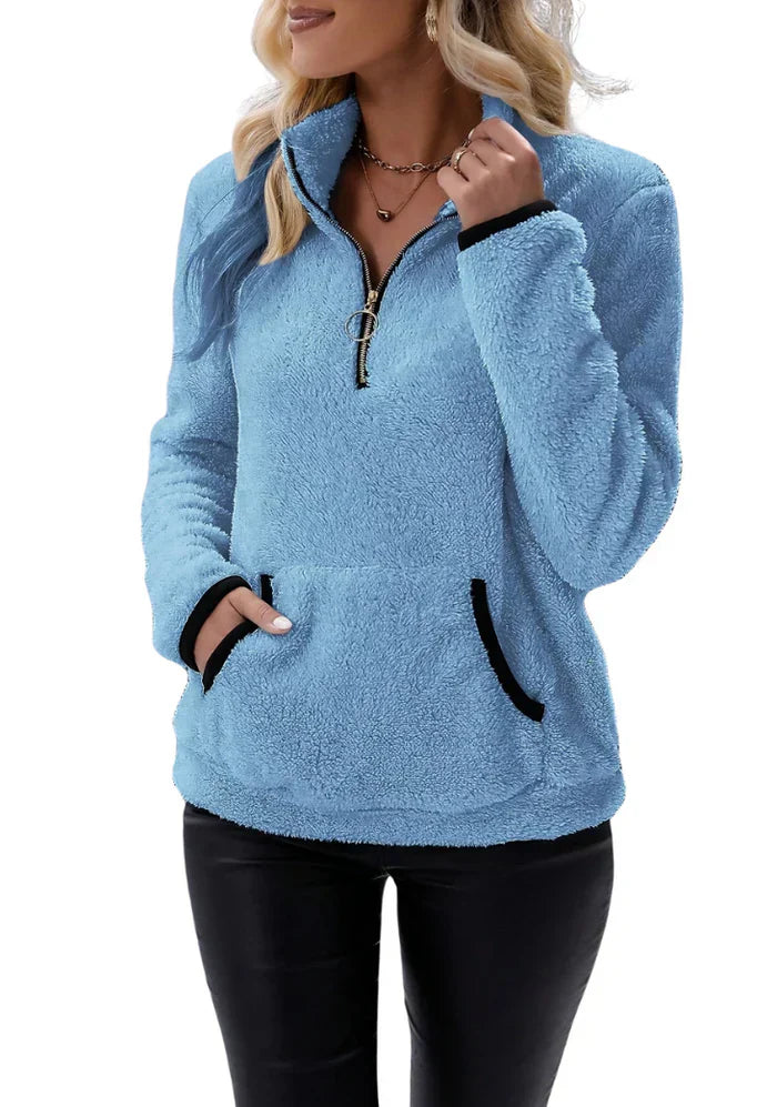 Veerle - Comfortabele Fleece Trui