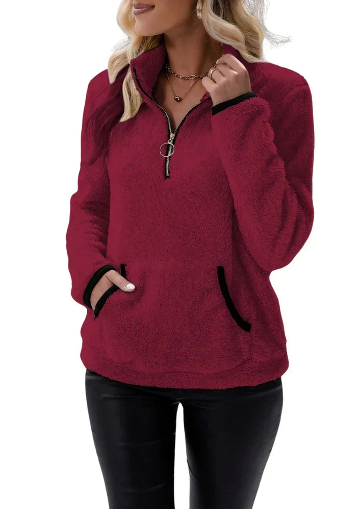 Veerle - Comfortabele Fleece Trui