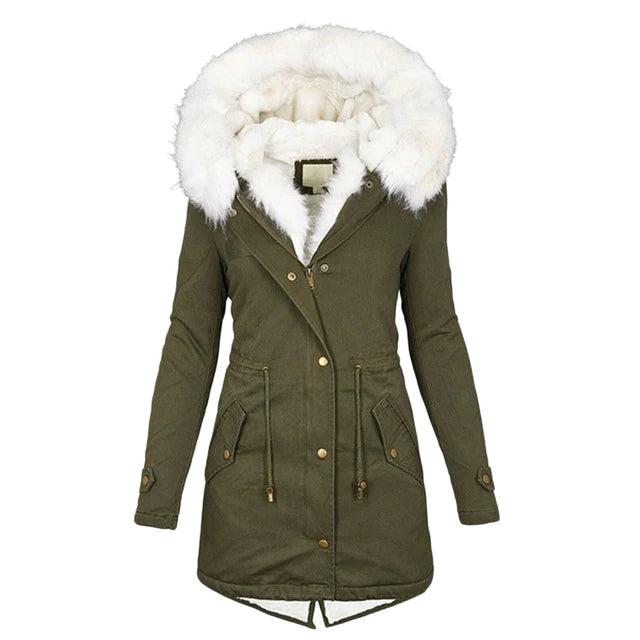 Blythe - Lange winterjas voor dames