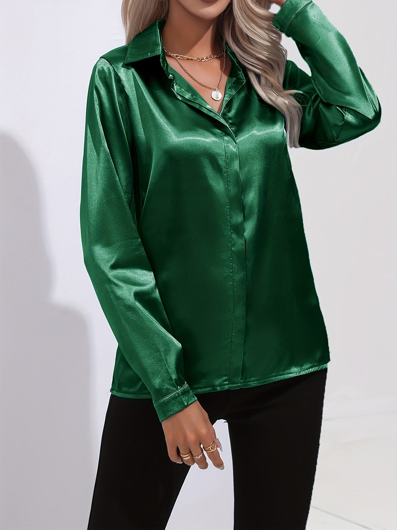 Layla - Chique Herfst Elegante Blouse voor Vrouwen