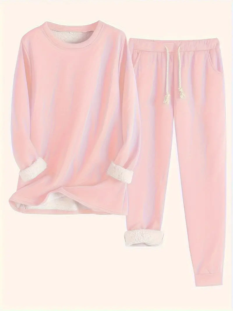 Chloe - Effen Thermo Broek Set