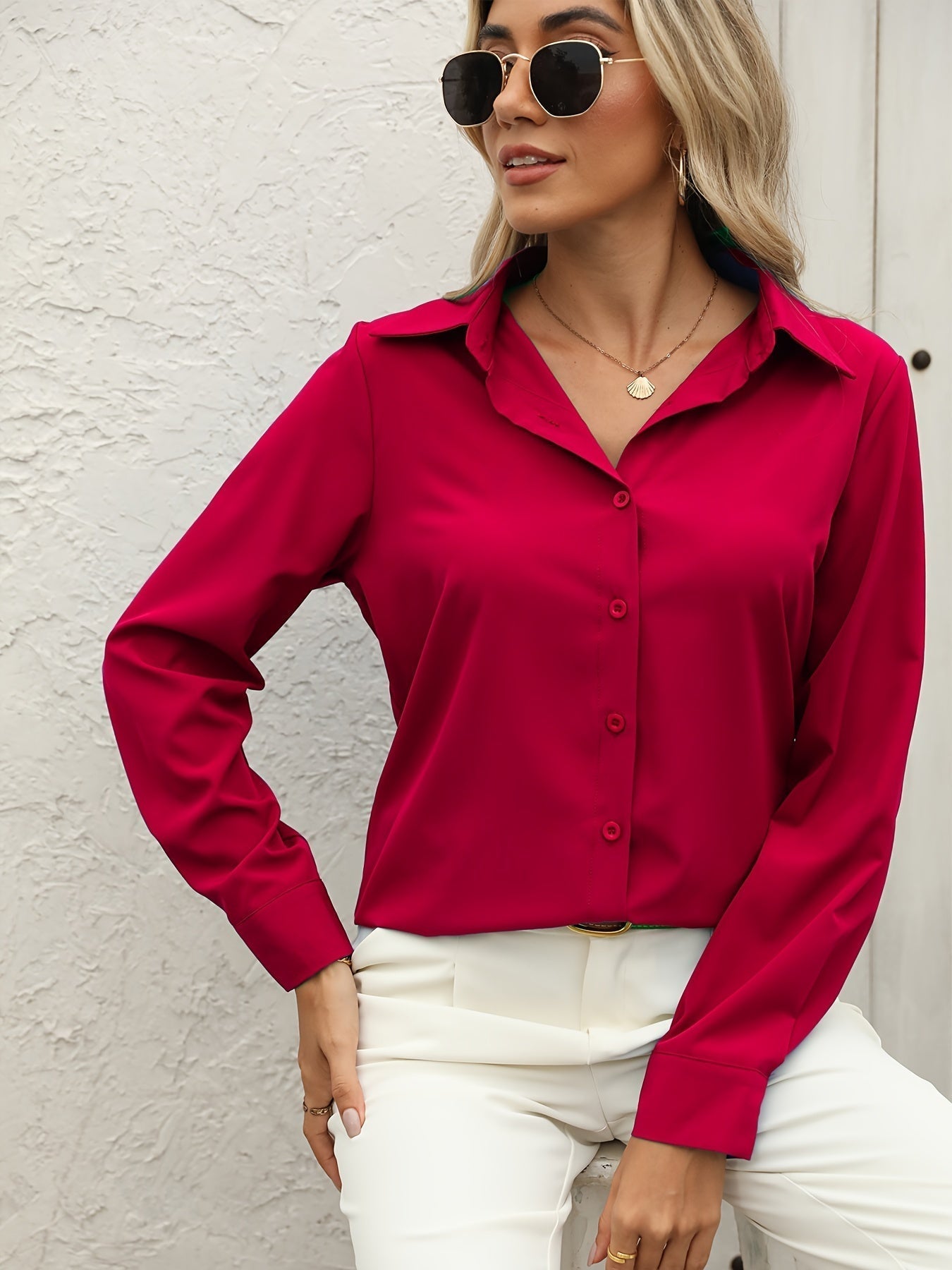 Kylee - Elegante en Comfortabele Zomerblouse voor Vrouwen