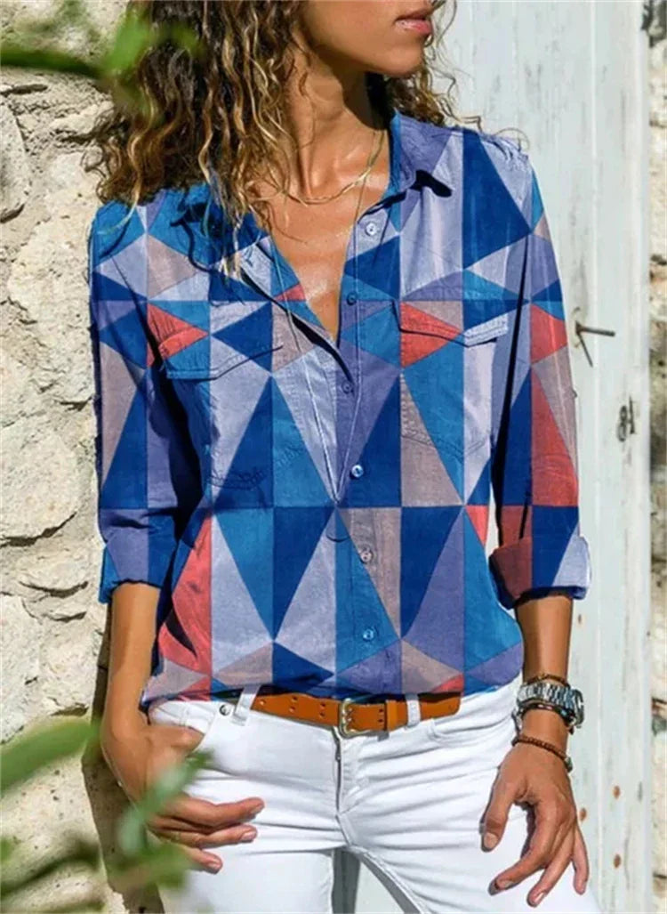 Mia - Vrouwelijke en Luchtige Zomerblouse voor Dames