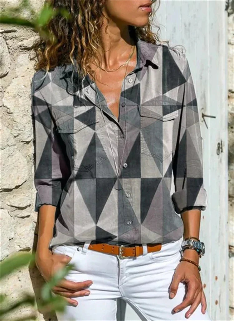 Mia - Vrouwelijke en Luchtige Zomerblouse voor Dames