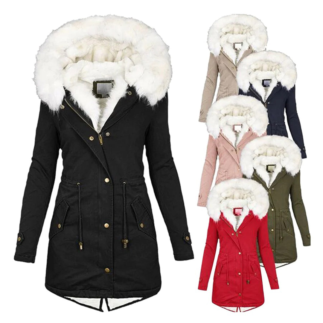 Blythe - Lange winterjas voor dames