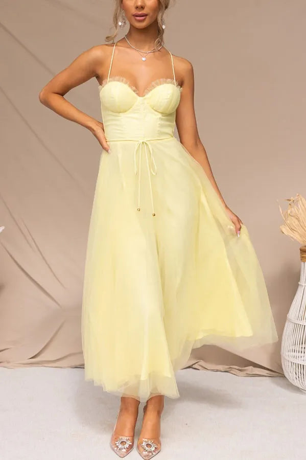 Andie - Tijdloze Glamour Maxi Jurk voor Vrouwen