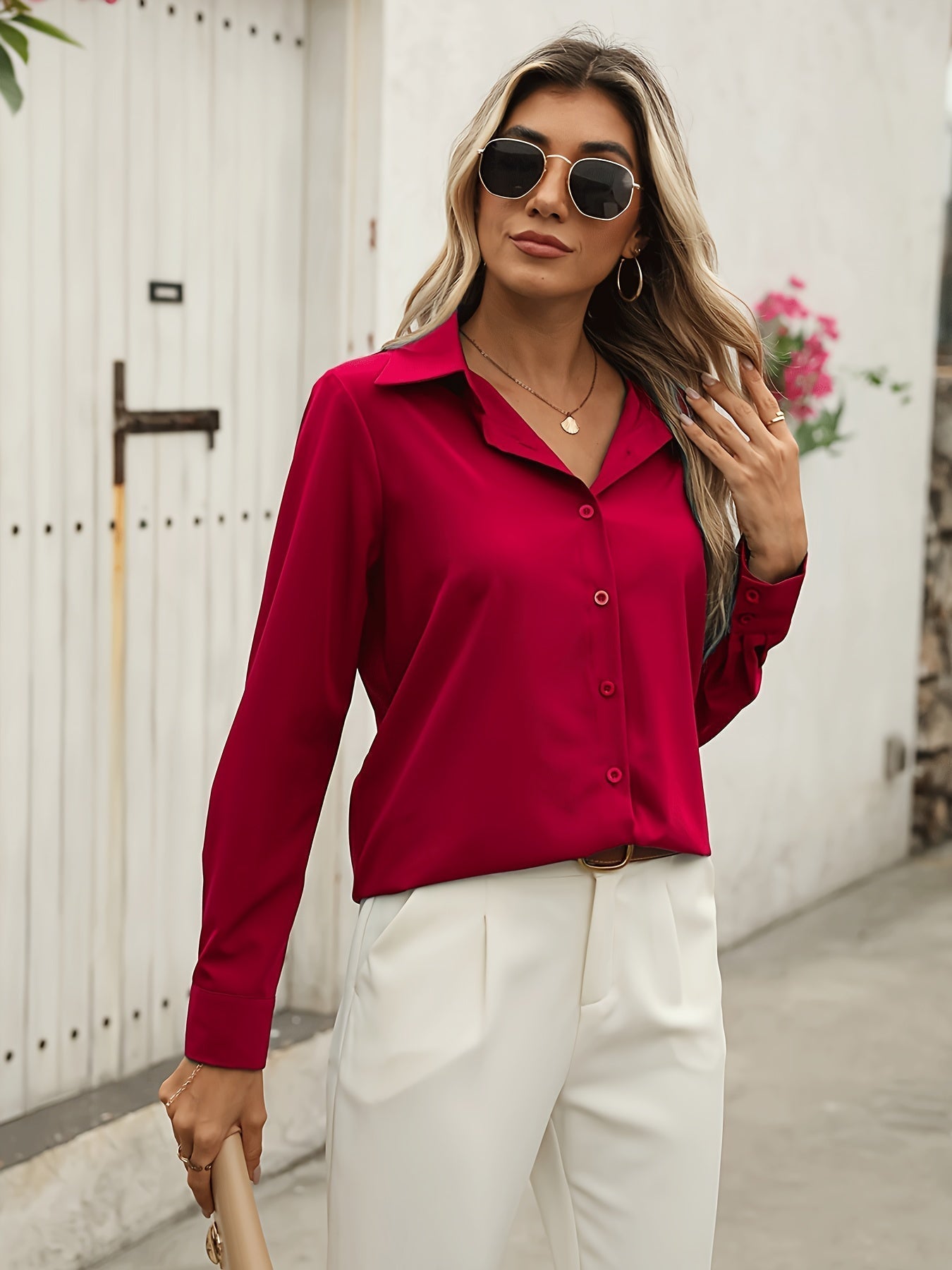 Kylee - Elegante en Comfortabele Zomerblouse voor Vrouwen