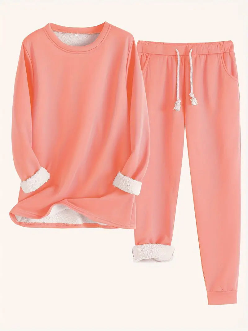 Chloe - Effen Thermo Broek Set