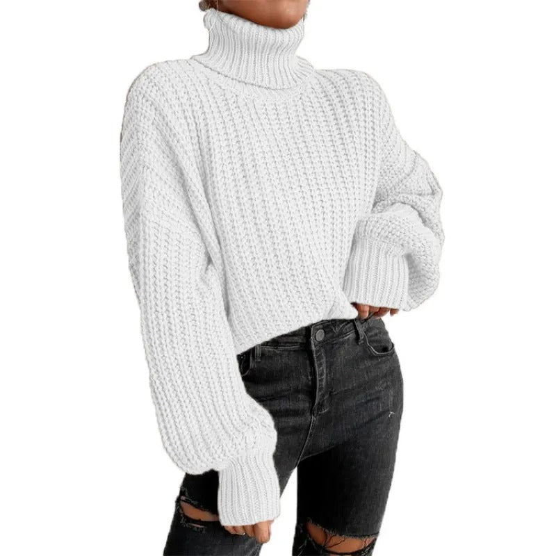 May - Casual Herfst Coltrui met Brede Schouders voor Vrouwen