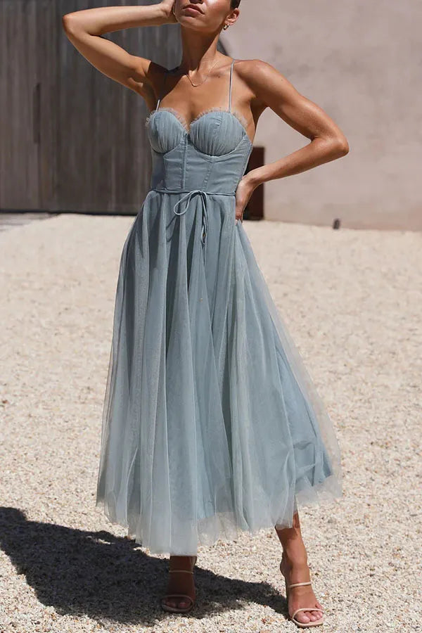 Andie - Tijdloze Glamour Maxi Jurk voor Vrouwen