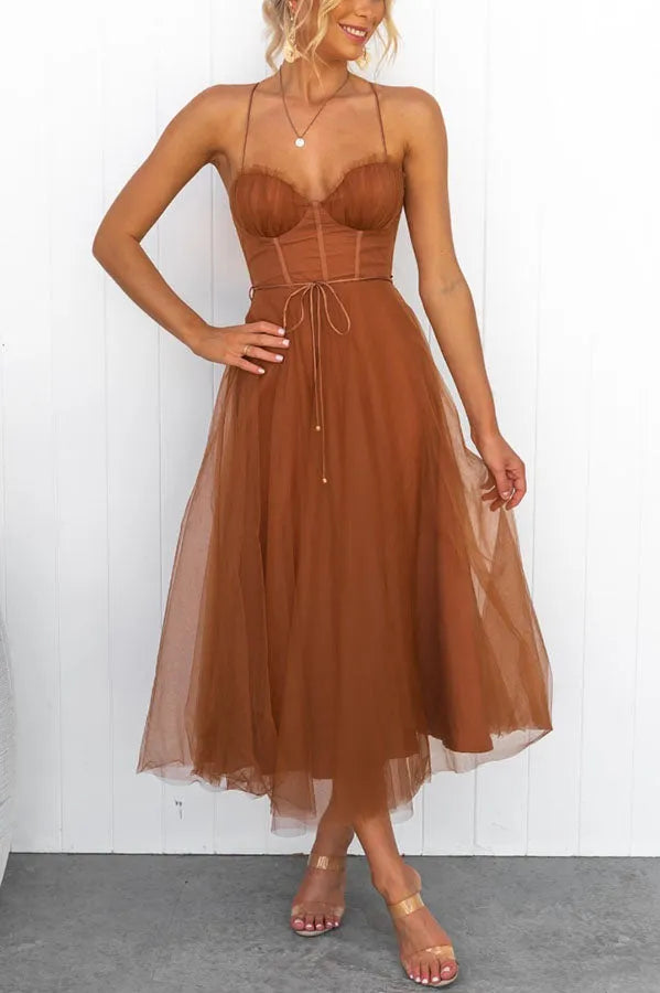 Andie - Tijdloze Glamour Maxi Jurk voor Vrouwen