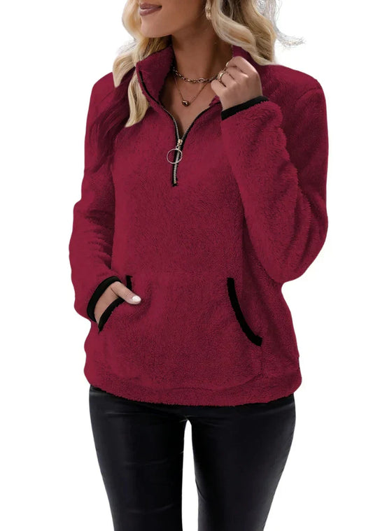 Veerle - Comfortabele Fleece Trui