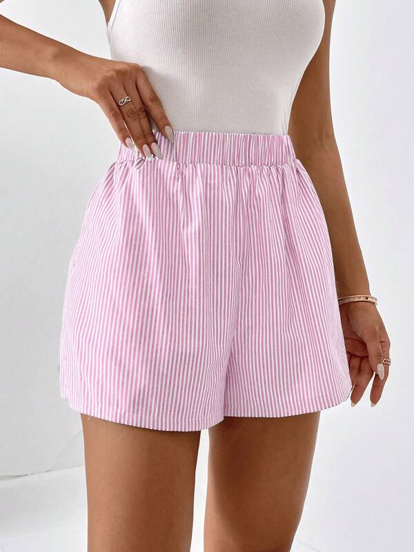 Gisella - Gestreepte Casual Zomer Shorts voor Vrouwen