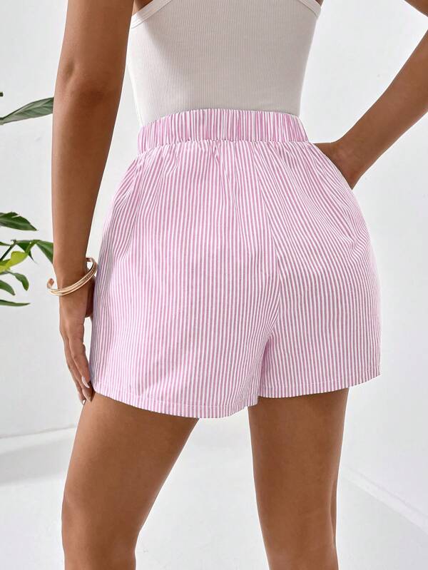Gisella - Gestreepte Casual Zomer Shorts voor Vrouwen