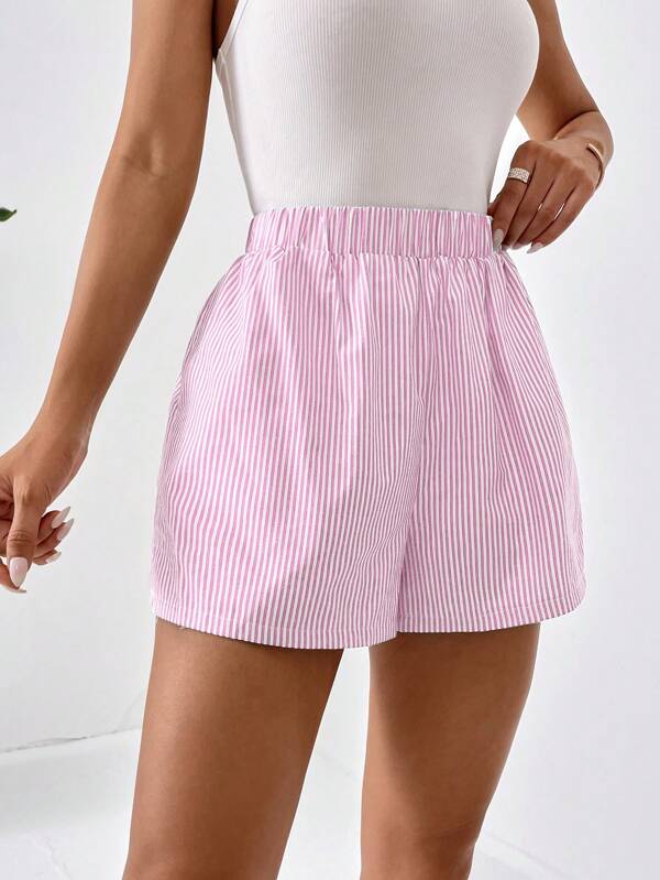 Gisella - Gestreepte Casual Zomer Shorts voor Vrouwen