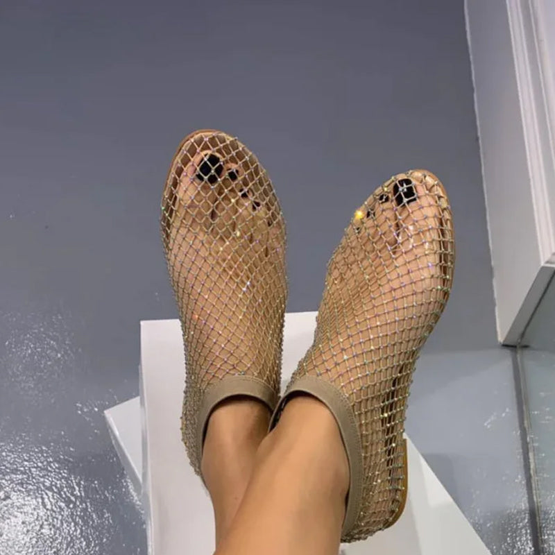 Kassandra - Trendy Glanzende Ballerina's voor Dames