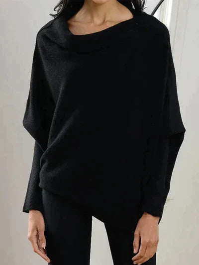Miranda - Stijlvolle Batwing Mouw Herfst Trui voor Vrouwen