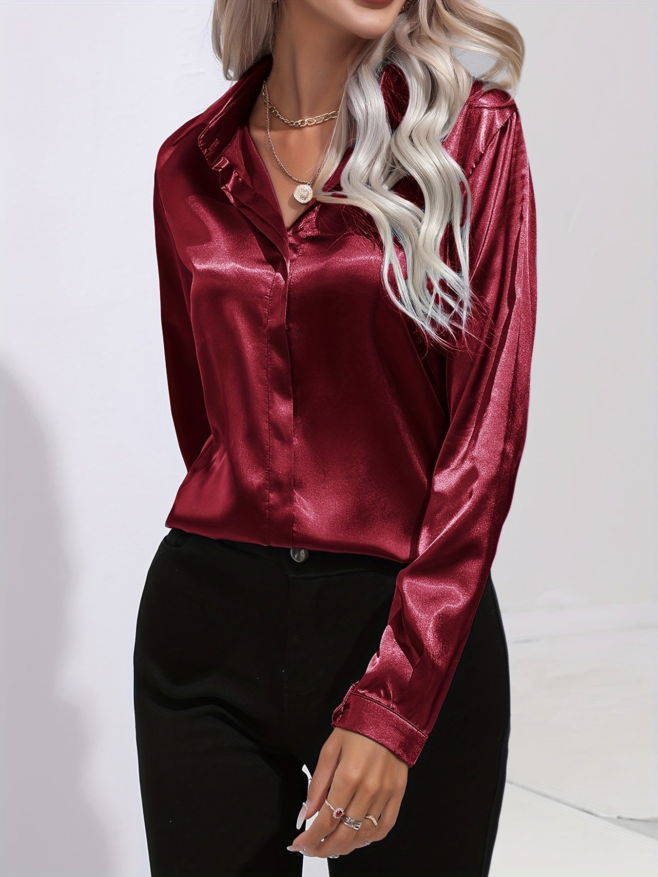 Layla - Chique Herfst Elegante Blouse voor Vrouwen