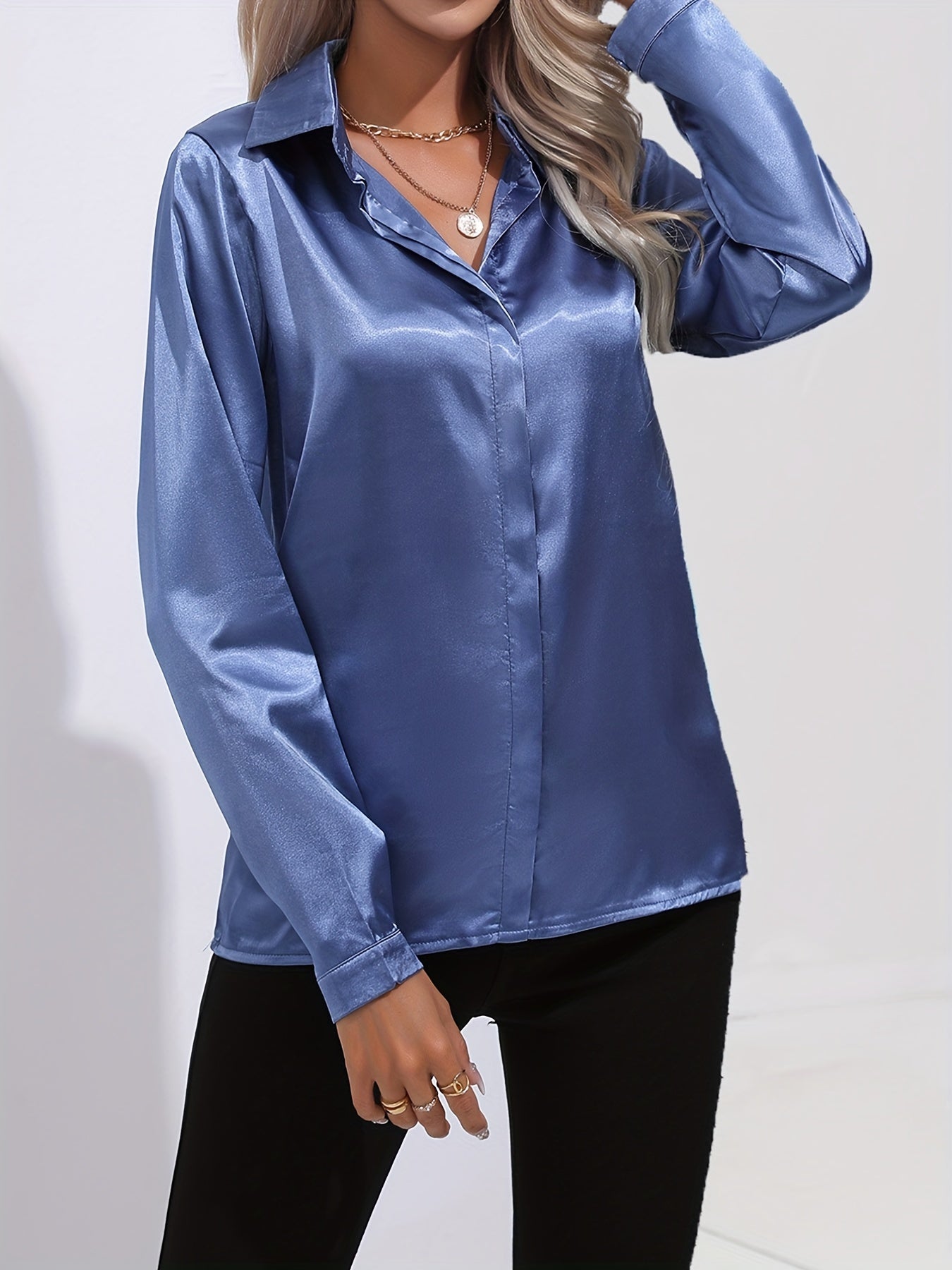 Layla - Chique Herfst Elegante Blouse voor Vrouwen