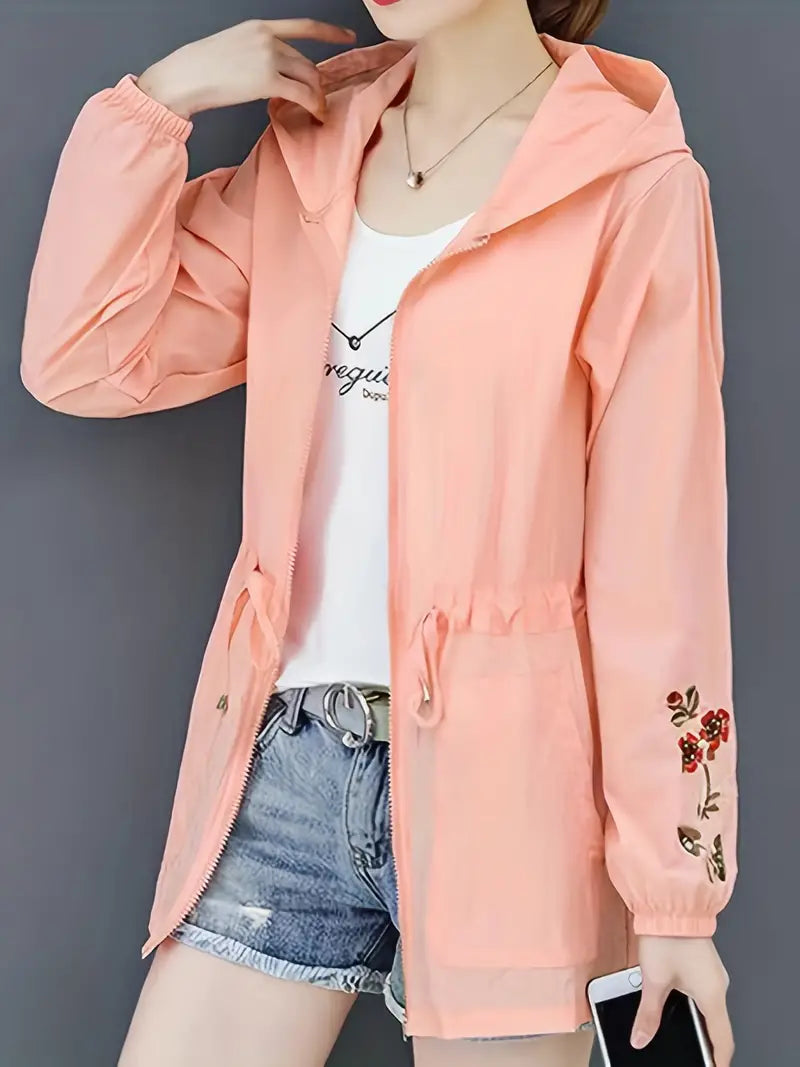 Fien - Cozy Fit Zip Up Hooded Jacket