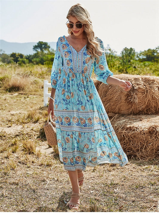 Marianna - Bohemian Zomerjurk: Verken de Schoonheid van Boho-Chic