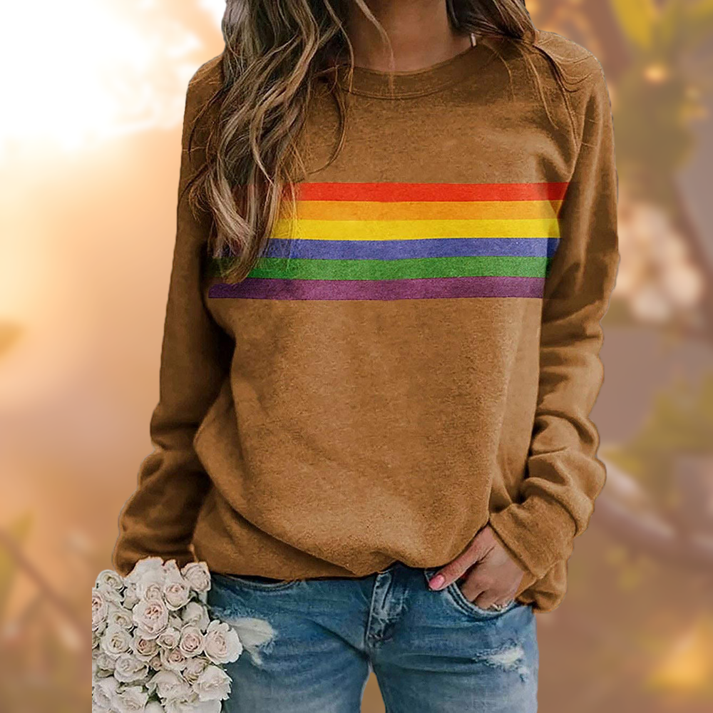 Maya - Chique Herfst Kleurrijke Trui voor Vrouwen