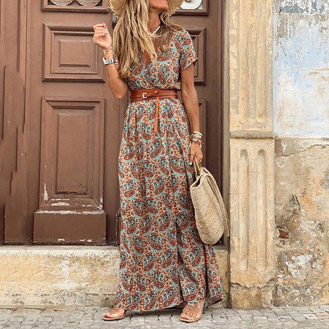 Jenny - Stijlvolle en elegante boho zomerjurk