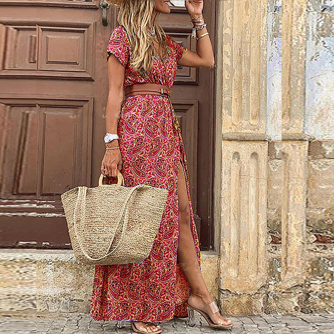 Jenny - Stijlvolle en elegante boho zomerjurk