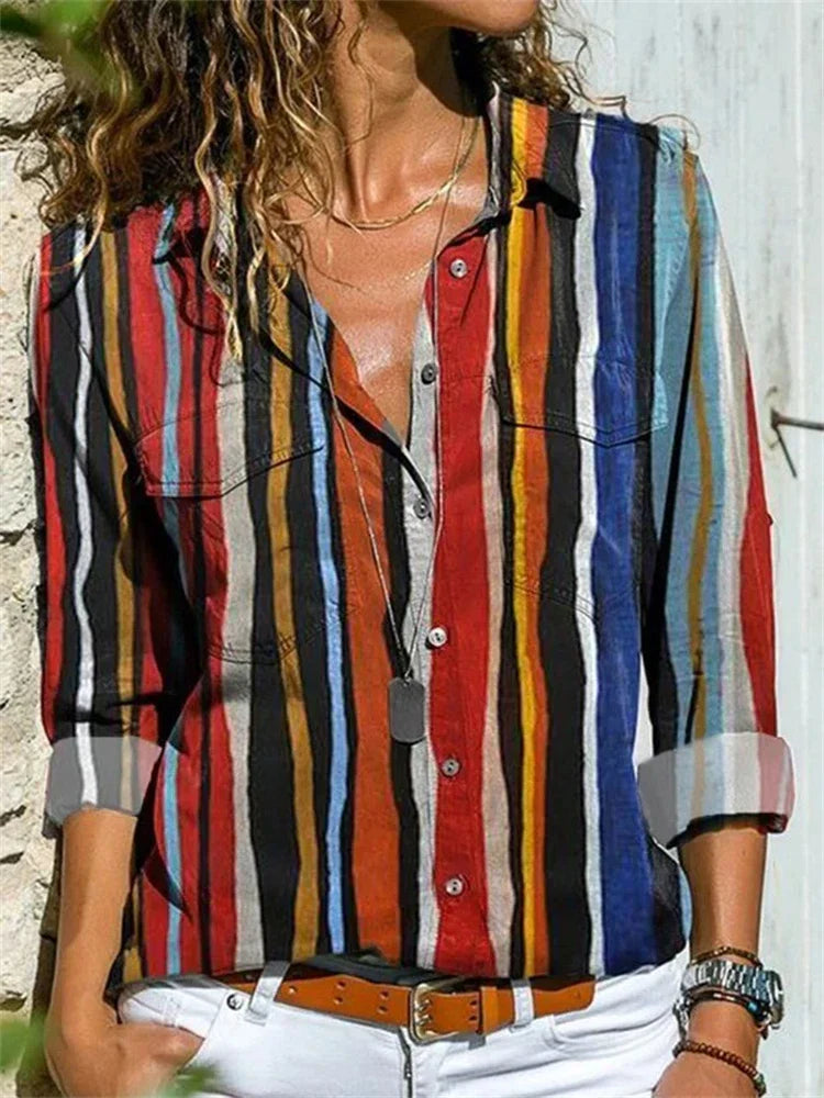 Mia - Vrouwelijke en Luchtige Zomerblouse voor Dames