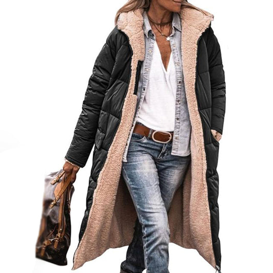 Nella - Lange winterjas voor dames