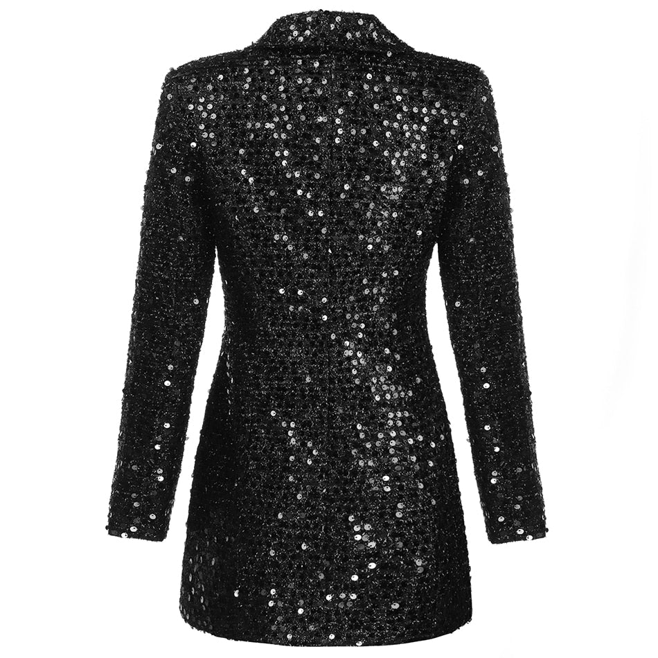Eva | Glanzende elegante damesjurk | Mini