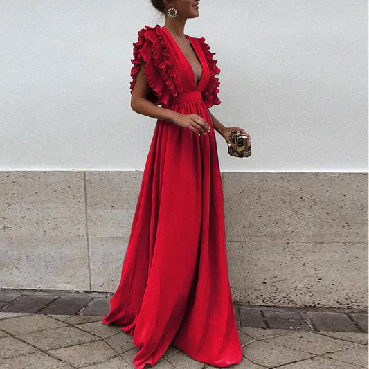 Crimson - Stijlvolle en Elegante Jurk