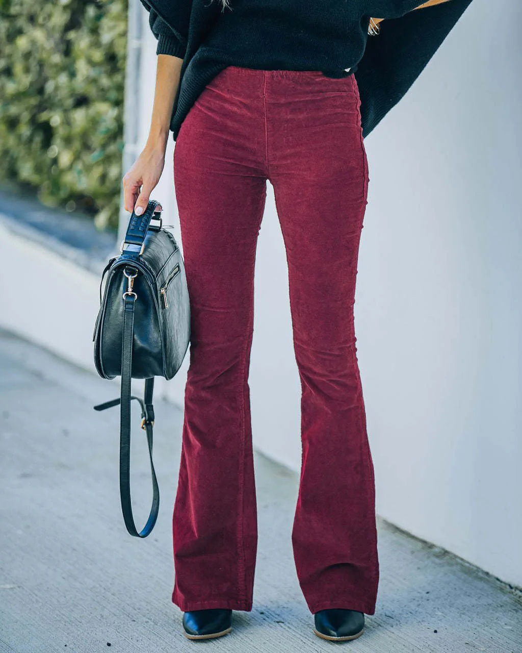 Olga - High waist flare pants voor dames - Zomerse stijl