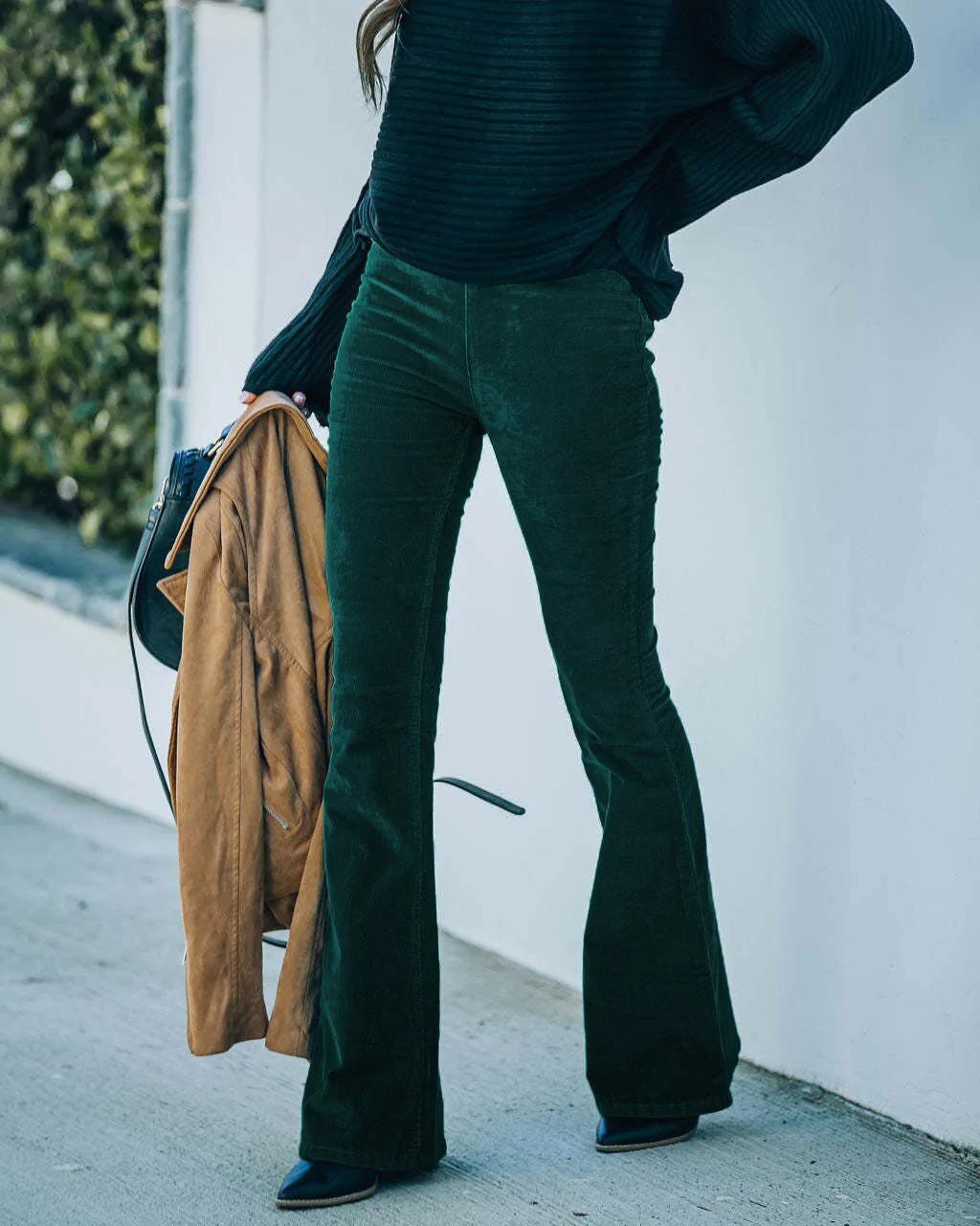 Olga - High waist flare pants voor dames - Zomerse stijl