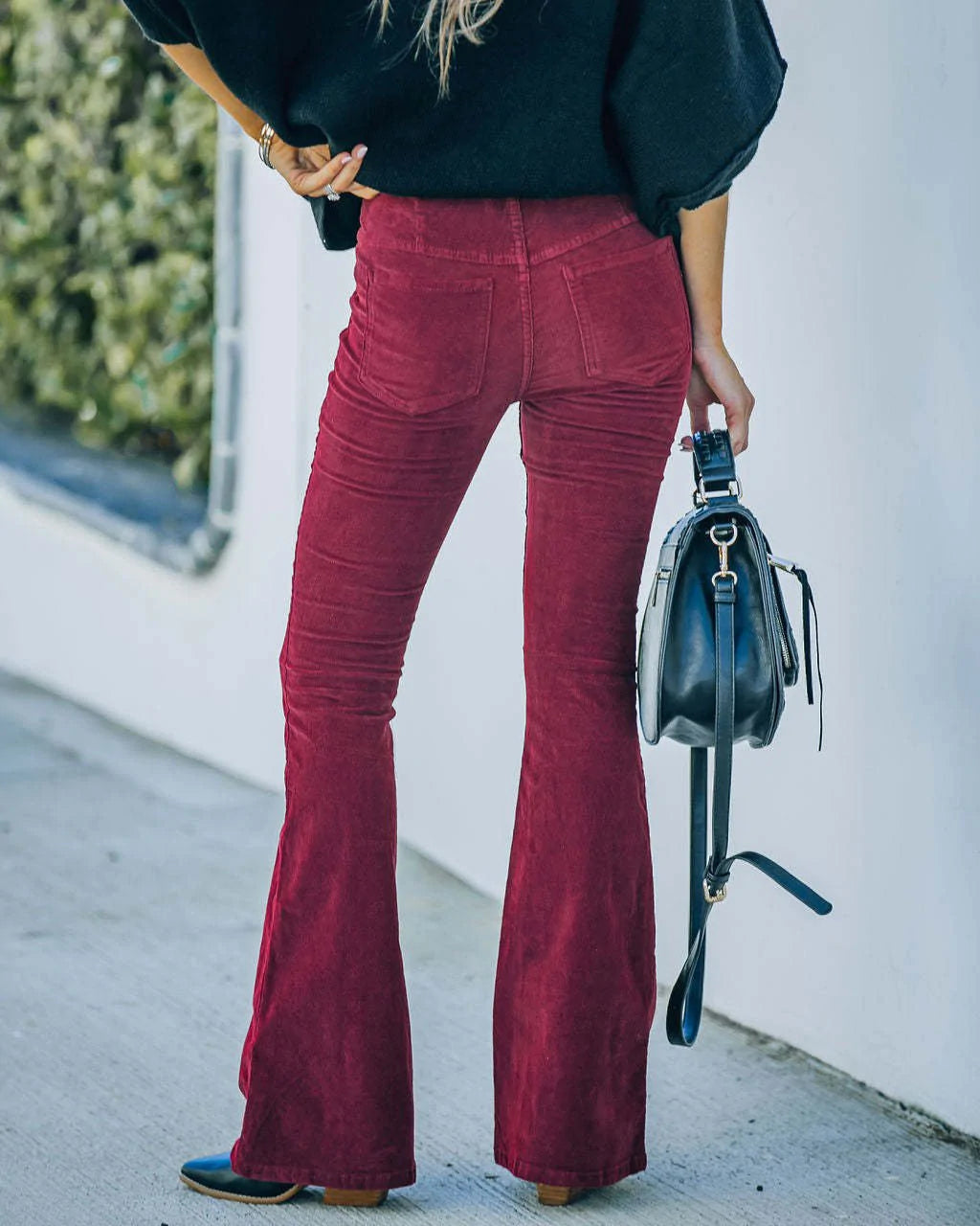 Olga - High waist flare pants voor dames - Zomerse stijl