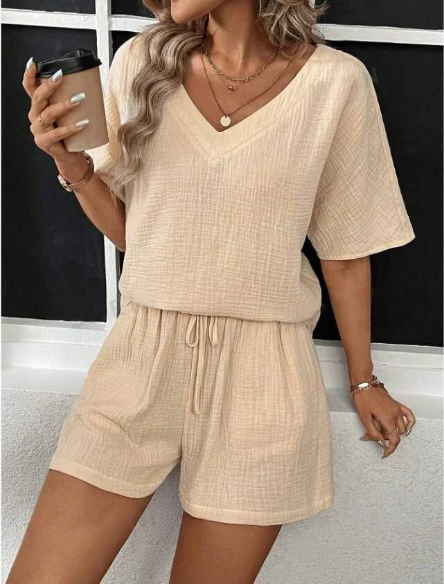 Eva - Elegante en Comfortabele Tweedelige Zomerset voor Vrouwen