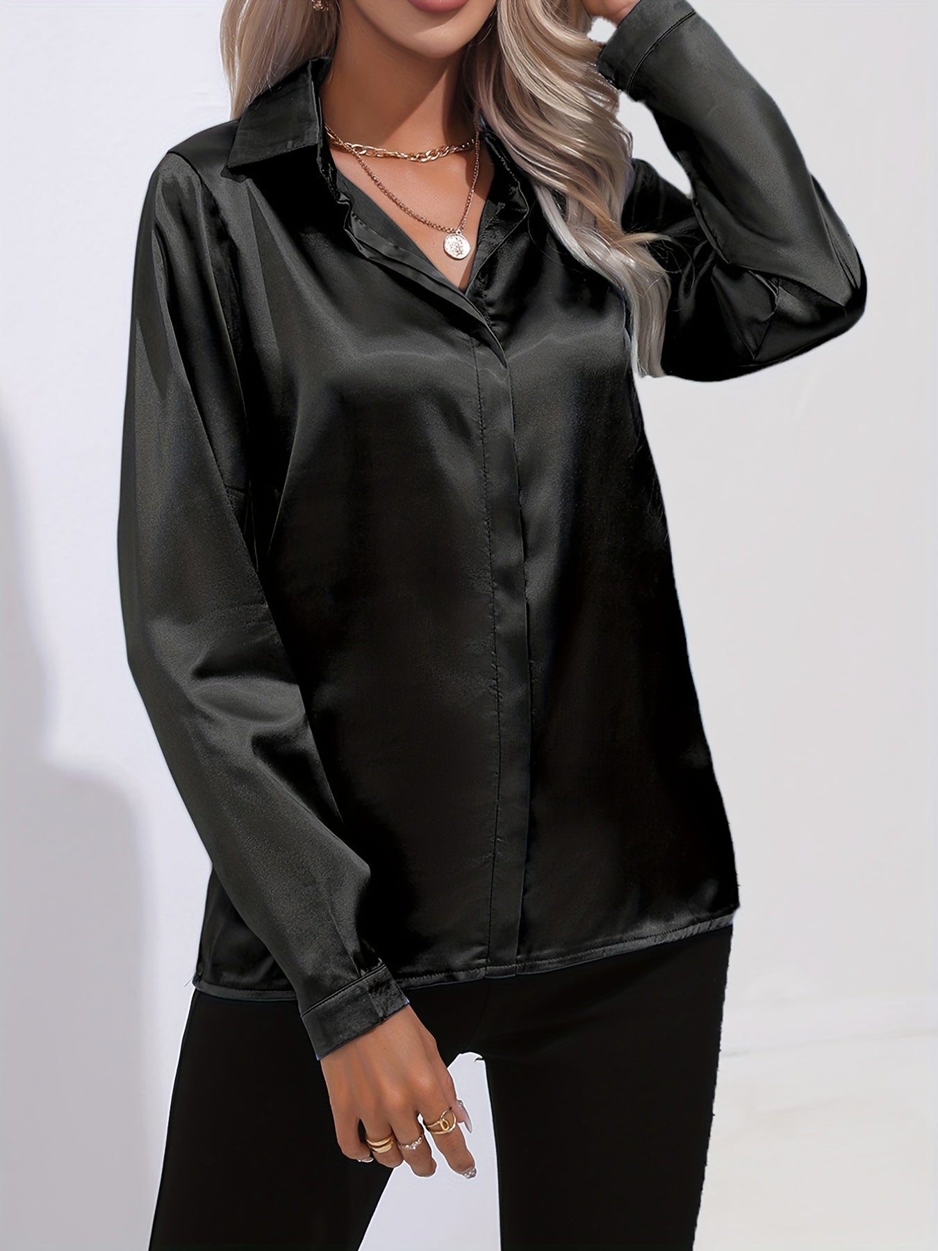 Layla - Chique Herfst Elegante Blouse voor Vrouwen