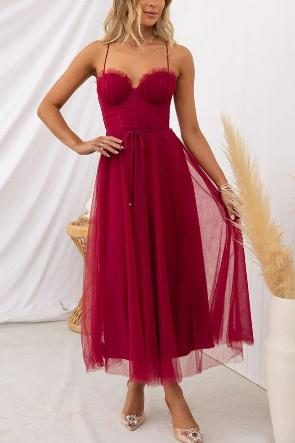Andie - Tijdloze Glamour Maxi Jurk voor Vrouwen