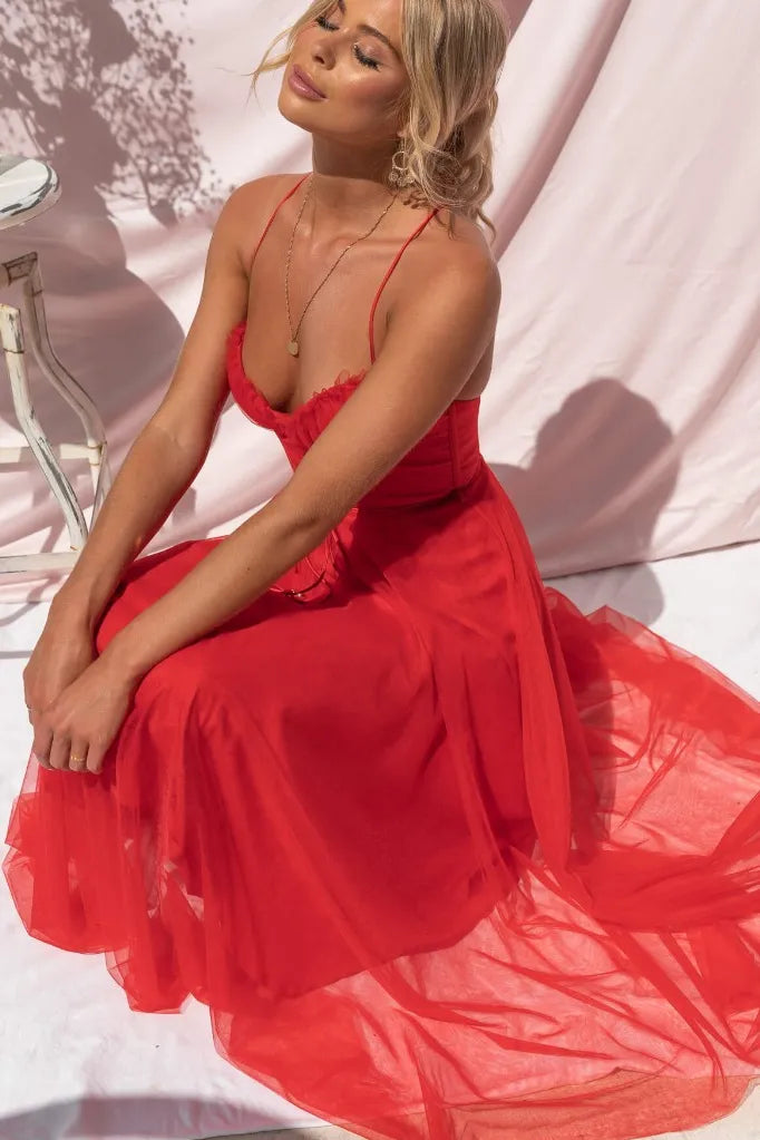 Andie - Tijdloze Glamour Maxi Jurk voor Vrouwen
