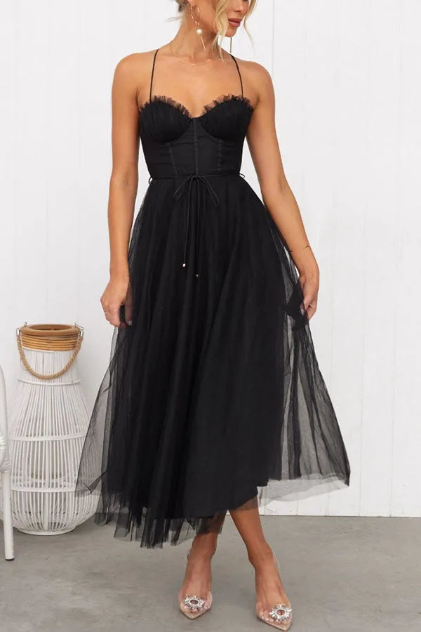 Andie - Tijdloze Glamour Maxi Jurk voor Vrouwen