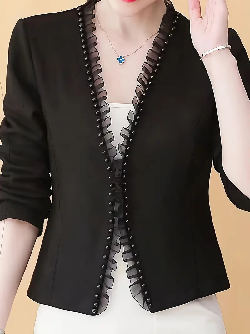 Juul - Chic Effen Mesh Open Front Jasje