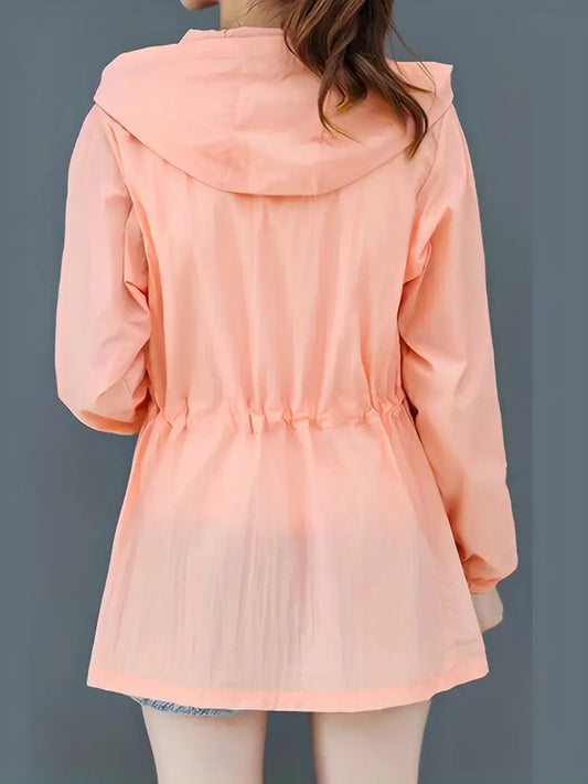 Fien - Cozy Fit Zip Up Hooded Jacket