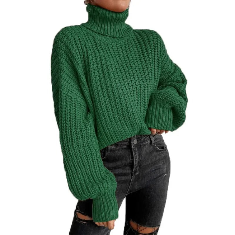 May - Casual Herfst Coltrui met Brede Schouders voor Vrouwen