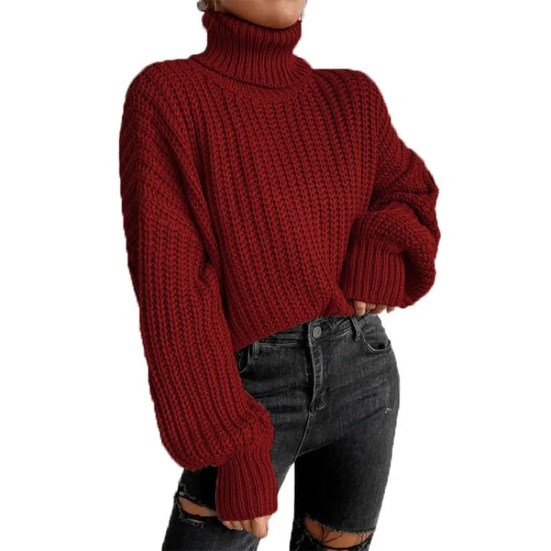 May - Casual Herfst Coltrui met Brede Schouders voor Vrouwen