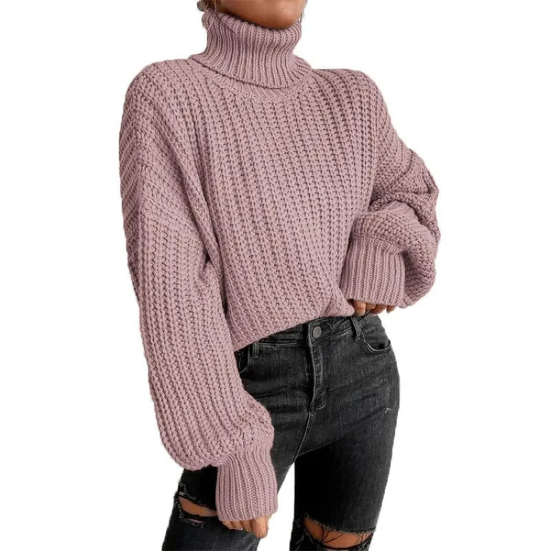 May - Casual Herfst Coltrui met Brede Schouders voor Vrouwen